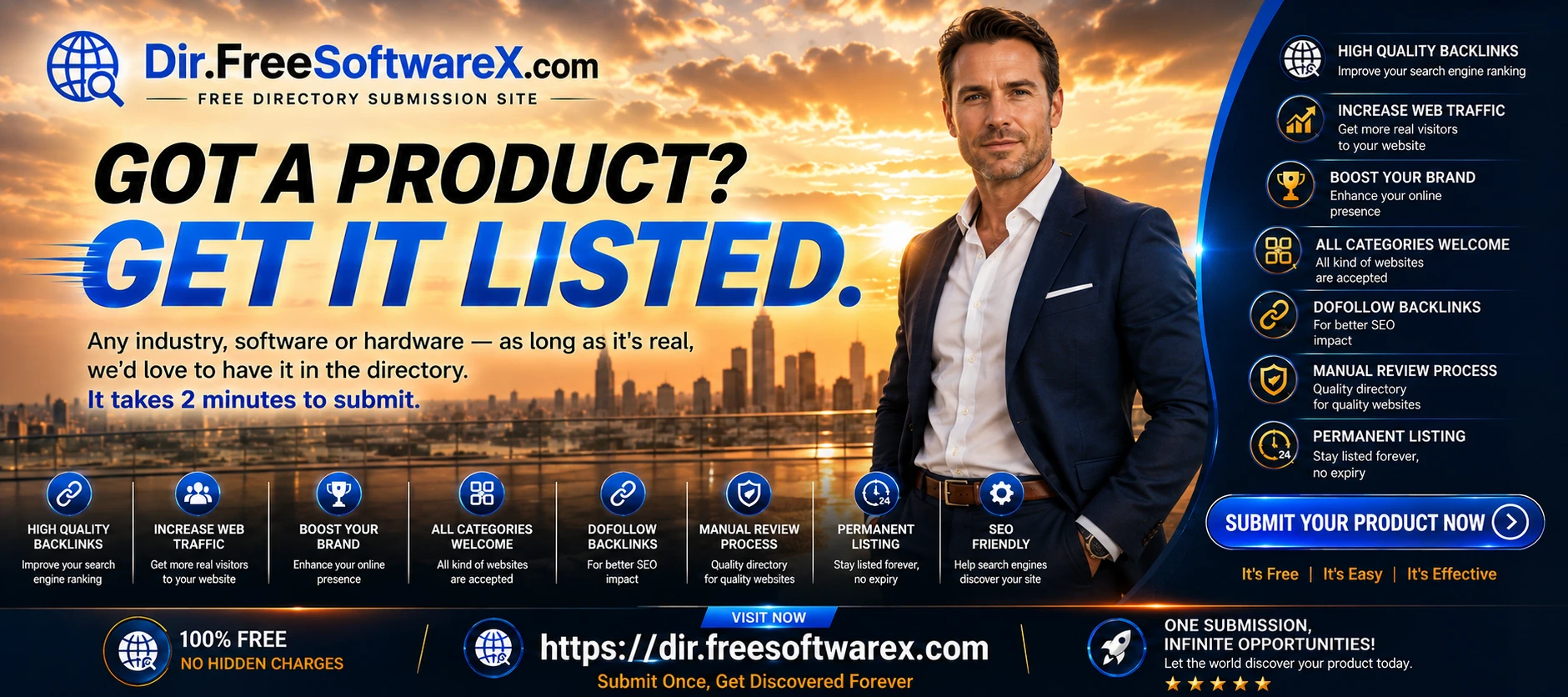 Got a Product? Get It Listed — submit your product free