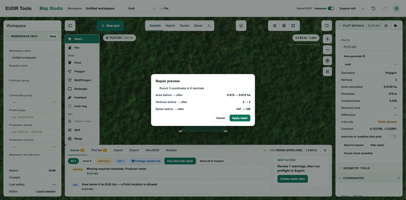 EUDR Tools