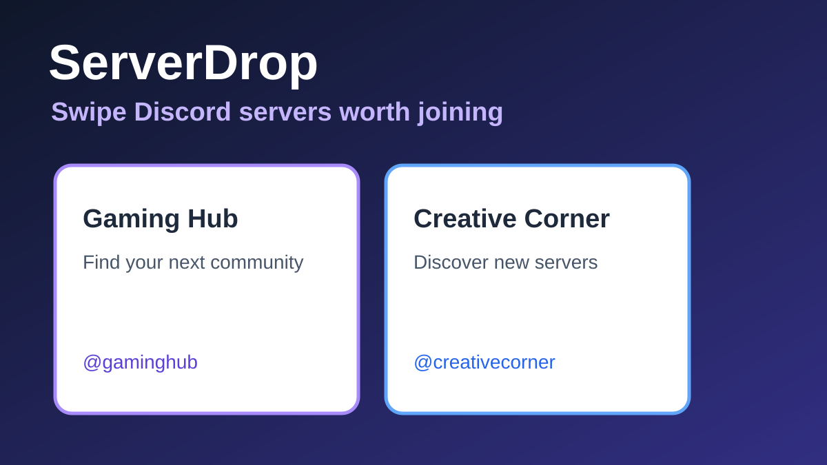 ServerDrop
